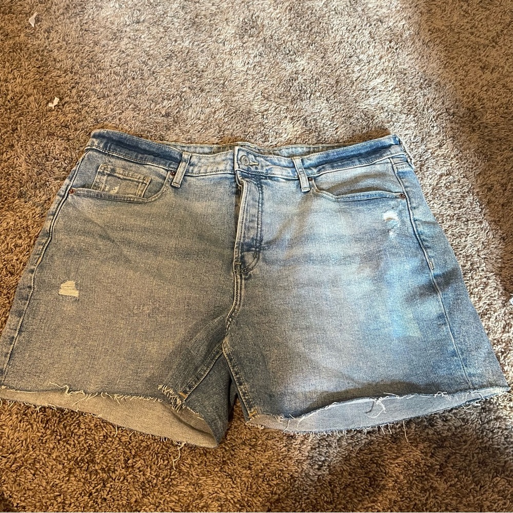 Old navy high rise og straight shorts
